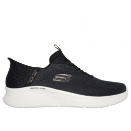 Skechers negro shops con blanco