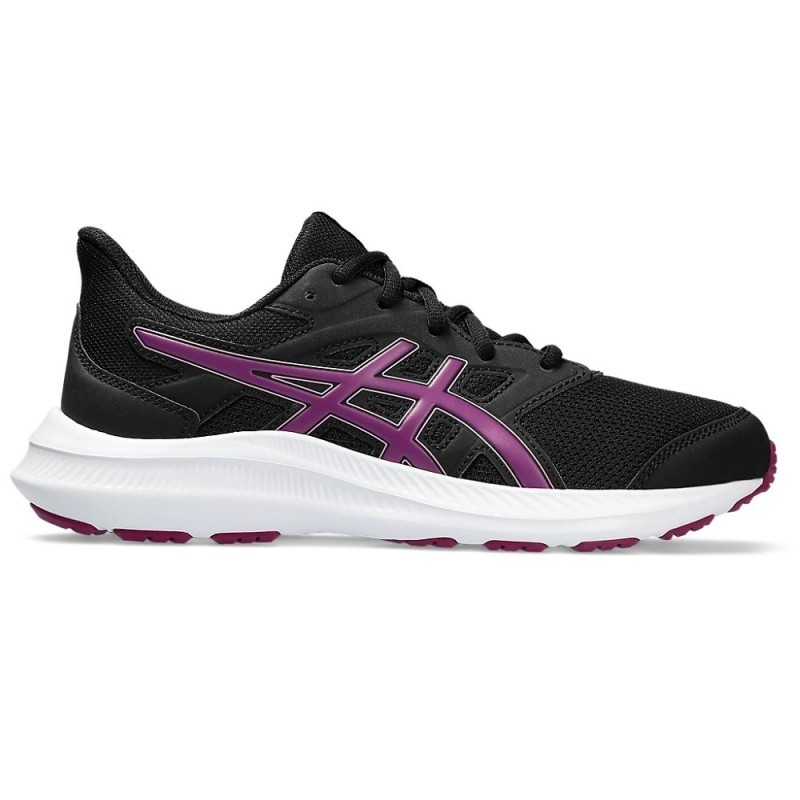 Zapatillas Running Nina Asics Jolt 4 GS Color Negro y Morado 1014A300 007