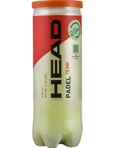 Pelotas Head Padel | Bote, Pack 3 y Cajón 24 Botes