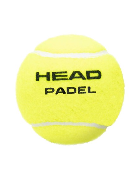 Pelotas Head Padel | Bote, Pack 3 y Cajón 24 Botes