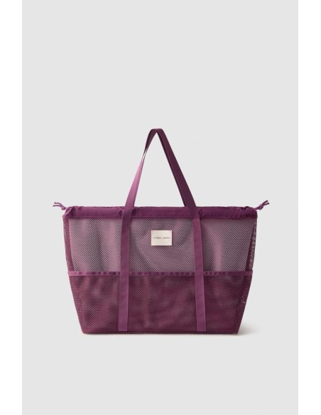 Bolso de playa Ysabel Mora Morado
