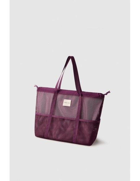 Bolso de playa Ysabel Mora Morado