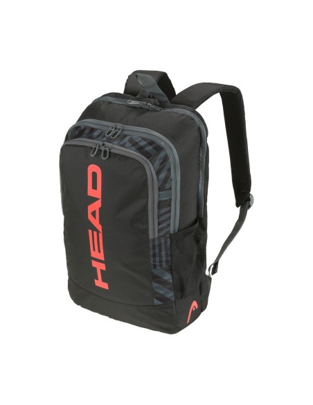Mochila Head Base|Comprar Mochila para llevar raquetas Negro y Naranja