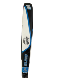 Pala de Pádel Drop Shot Bling DS 38 |Comprar pala de Pádel Blanco y Azul 2