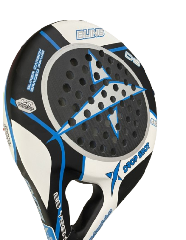 Pala de Pádel Drop Shot Bling DS 38 |Comprar pala de Pádel Blanco y Azul