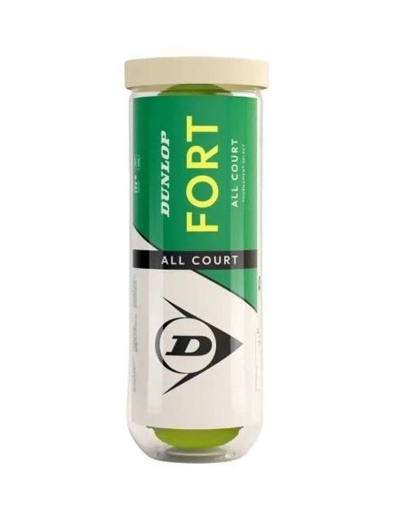 Pelotas Tenis Dunlop Fort All Court Bote 3 Pelotas Resistentes-601605