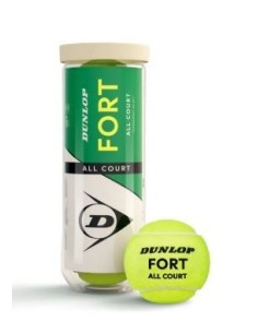 Pelotas Tenis Dunlop Fort All Court Bote 3 Pelotas Resistentes-601605 2