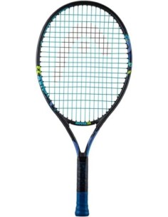 aqueta de Tenis Encordada Para Niños (De 6 a 8 Años) Head Novak Junior 23 Pulgadas Color Negro y Azul-235014