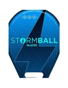 Pala Frontenis StormBall Glacée de Carbono Color Azul y Negro-PCMP0003 2