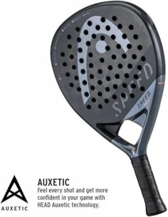 Pala Pádel Head Speed Pro X 2023 Negra y Gris Oscuro Ligera- 221043 2