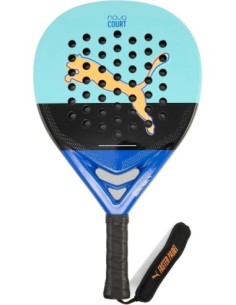 Pala Pádel Unisex Puma Nova Court Azul Naranja Negra- 049050-01