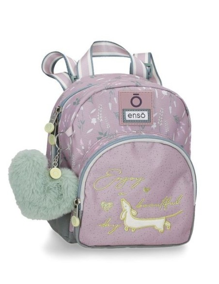 Mochila Escolar Enso Infantil Lila | Ligera y Alegre