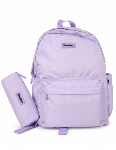 Mochila Tandem Lila | Escolar ligera y adaptable