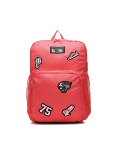 Mochila PUMA Patch Backpack Rosa | Urbana con Parches