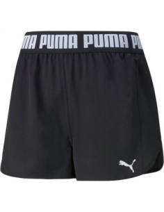 Short Puma Strong mujer negro | Training con movilidad