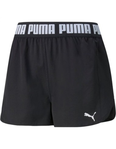 Short Puma Strong mujer negro | Training con movilidad