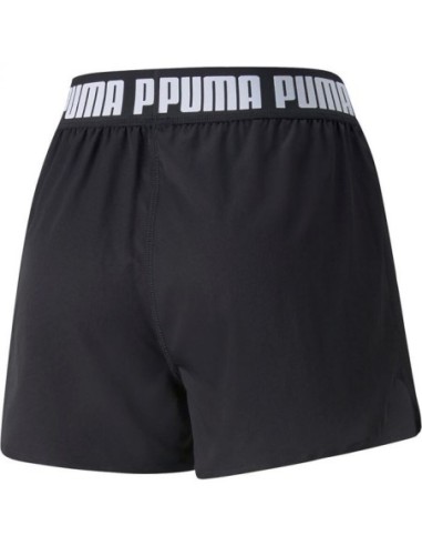 Short Puma Strong mujer negro | Training con movilidad