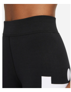 Leggings Mujer Nike Negros de Tiro Alto y Tela Suave 2