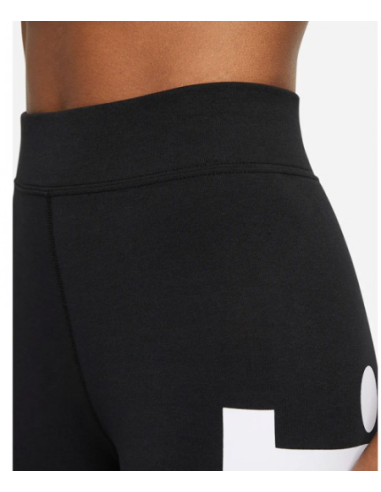 Leggings Mujer Nike Negros de Tiro Alto y Tela Suave