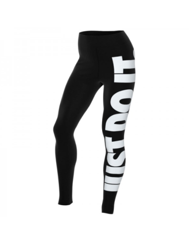 Leggings Mujer Nike Negros de Tiro Alto y Tela Suave