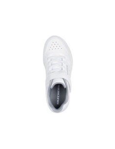 Zapatillas Deportivas Para Niños Skechers Street Resistentes Blancas-405638N/WHT 2
