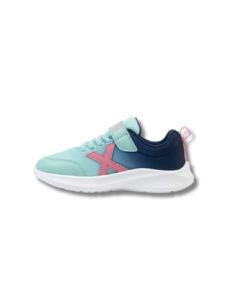 Zapatillas Casual Niña Munich Mini Leta 06 Verde agua, Rosa y Azul Ligeras-8935006 2
