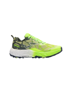 Zapatillas Trail Hombre Joma Sima 26 Verde Flúor Resistentes-TKSIMS2615