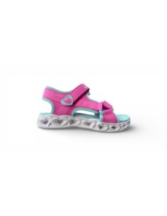 Sandalias niña Skechers Heart Lights | Cómodas y frescas