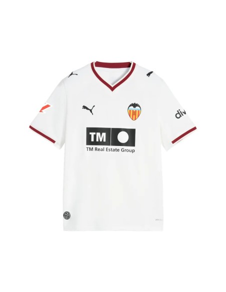 Camiseta Valencia CF Local PUMA Réplica Junior.
