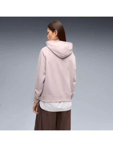 Sudadera PUMA ESS Logo Lab con Capucha Hombre Rosa.
