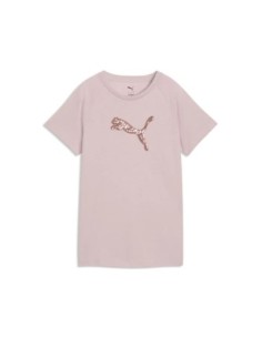 Camiseta PUMA ESS Sequins Mujer Rosa.