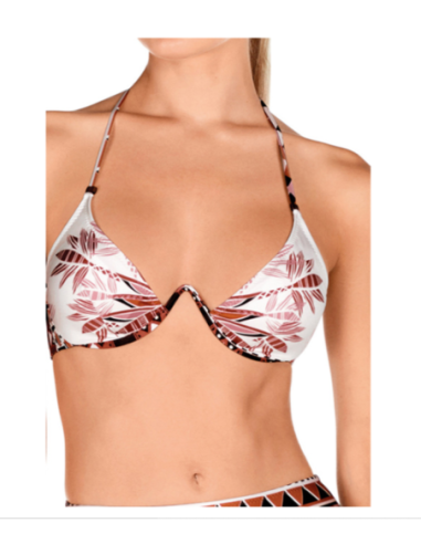 Bikini con aro y talle alto Dolores Cortés | Lujo