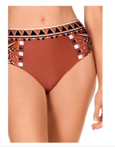 Bikini con aro y talle alto Dolores Cortés | Lujo