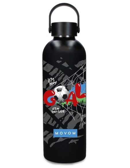 Botella térmica Movom Offside Negro 500 ml